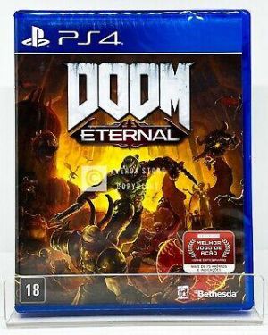 DOOM Eternal - PS4 - Brand New | REGION FREE | Portuguese Cover