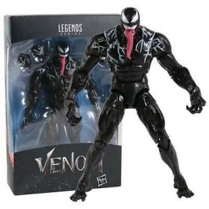 החנות של נדב  בובות לגיקים ודגמי מכוניות במחיר מצחיק Marvel Legends Series Spider-Man 7-Inch Black Venom Action Figure NEW with Box